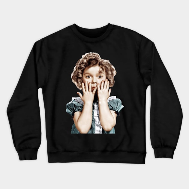 Shirley Temple Hands Crewneck Sweatshirt by RetroSalt